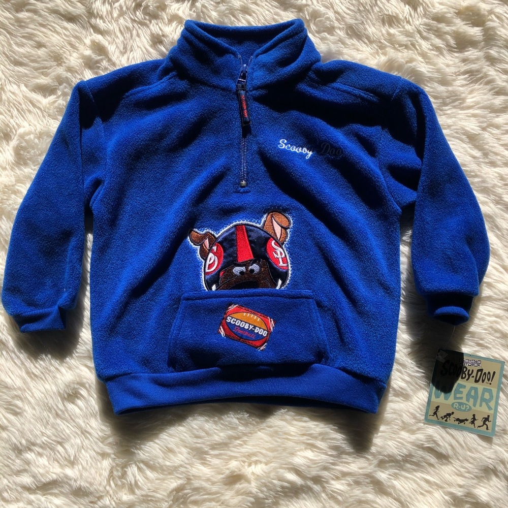 NWT Cartoon Network Scooby-Doo Half Zip